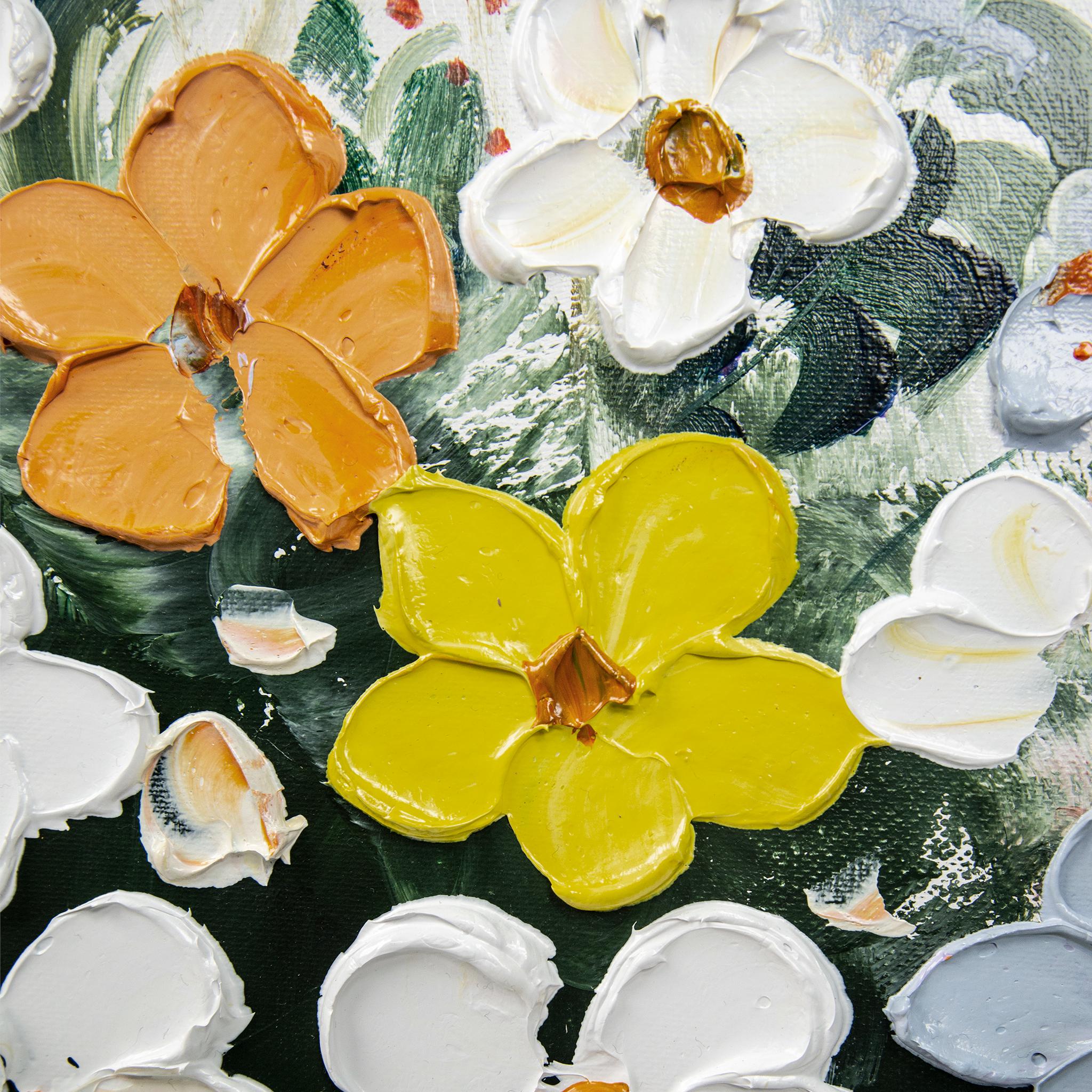 Delicate bouquets, vases, and oil paintings - View 3